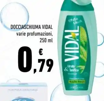 Conad Vidal Docciaschiuma 250 ml offerta