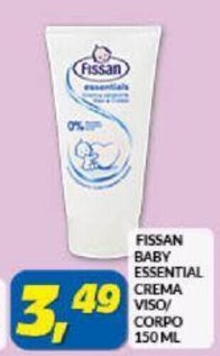 Risparmio Casa Fissan Baby Essential Crema viso/corpo 150 ml offerta