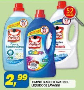 Risparmio Casa Omino Bianco Lavatrice Liquido 52 lavaggi offerta