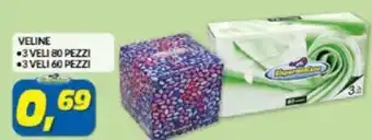 Veline 3 veli 80 pezzi, 3 veli 60 pezzi