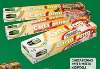 Risparmio Casa Gio' Style Carta Forno Mt 8, mt 50, 25 fogli offerta