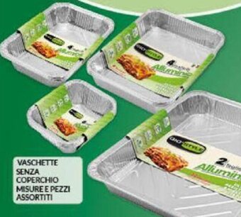 Risparmio Casa Gio' Style Vaschette Senza Coperchio Misure e pezzi assortiti offerta