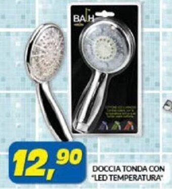 Risparmio Casa Doccia Tonda con Led Temperatura offerta
