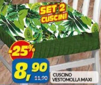 Risparmio Casa Cuscino Vestomolla Maxi offerta