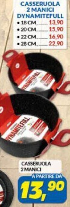 Risparmio Casa Casseruola 2 Manici offerta