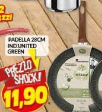 Risparmio Casa Padella 28 cm Ind. United Green offerta