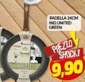 Risparmio Casa Padella 24 cm Ind. United Green offerta