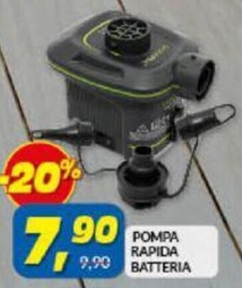 Risparmio Casa Pompa Rapida Batteria offerta