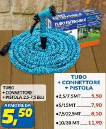 Risparmio Casa Tubo + Connettore + Pistola offerta