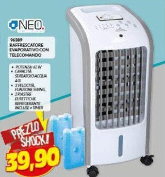 Risparmio Casa Neo Raffrescatore Evaporativo con Telecomando offerta