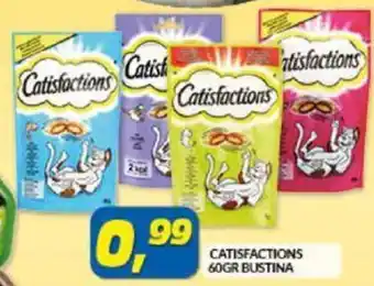 Risparmio Casa Catisfactions 60 gr bustina offerta