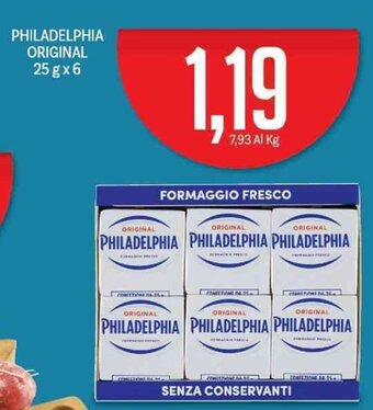 Philadelphia Original 25 g x 6