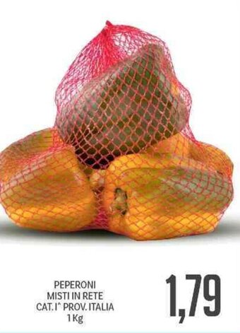 Supermercati Piccolo Peperoni Misti in Rete 1 kg offerta