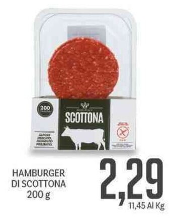 Hamburger Di Scottona 200 g