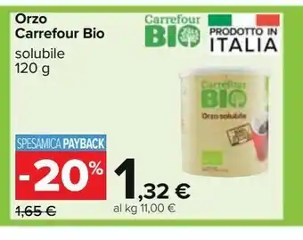 Orzo carrefour bio