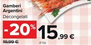 Carrefour Market Gamberi argentini offerta
