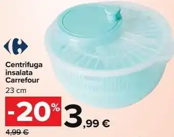 Centrifuga insalata carrefour
