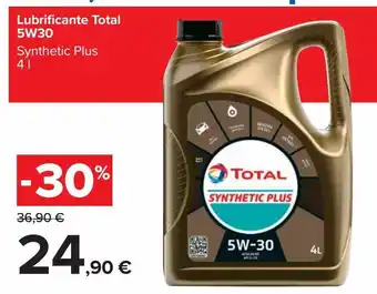 Carrefour Iper Lubrificante total 5w30 offerta