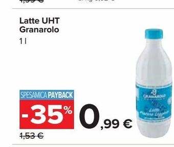 Latte uht granarolo