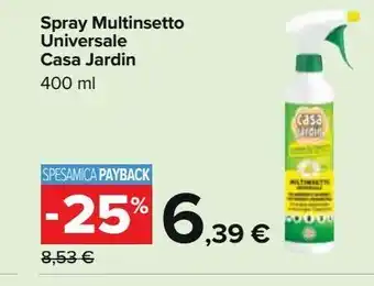 Spray multinsetto universale casa jardin