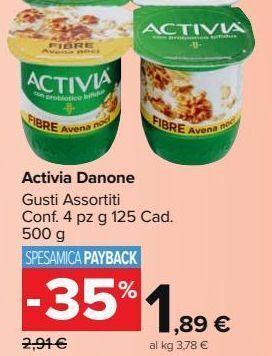 Carrefour Market Activia danone offerta