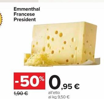 Emmenthal francese president