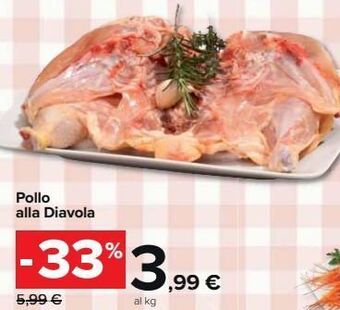 Carrefour Market Pollo alla diavola offerta