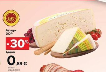 Carrefour Market Asiago dop offerta