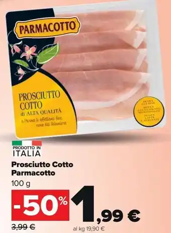 Prosciutto cotto parmacotto