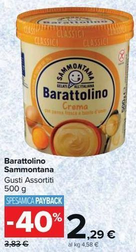Carrefour Market Barattolino sammontana offerta