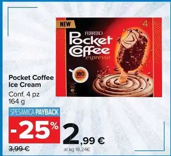 Carrefour Market Pocket coffee ice cream offerta