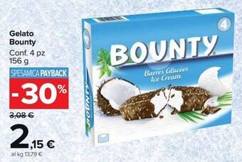 Carrefour Market Gelato bounty offerta