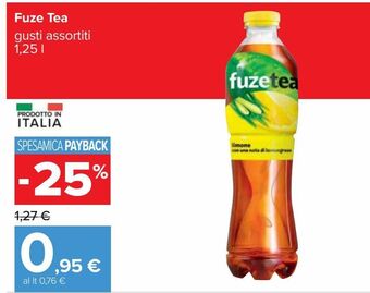 Fuze tea