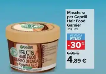 Maschera per capelli hair food garnier