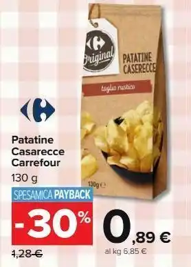 Carrefour Market Patatine casarecce carrefour offerta