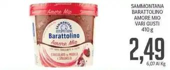 Sammontana Barattolino Amore Mio Vari Gusti 410 g