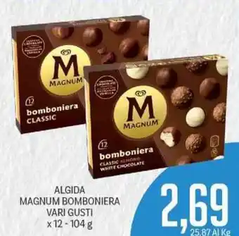Supermercati Piccolo Algida Magnum Bomboniera Vari Gusti x 12 - 104 g offerta