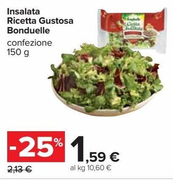 Carrefour Iper Insalata ricetta gustosa bonduelle offerta