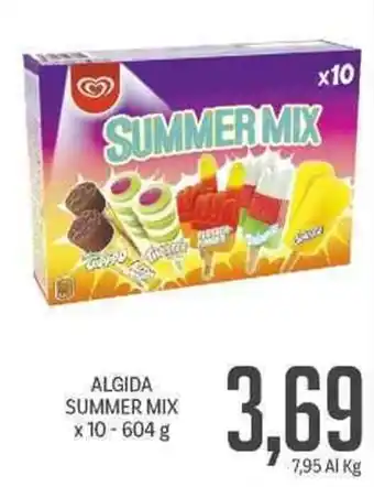 Supermercati Piccolo Algida Summer Mix x 10 - 604 g offerta