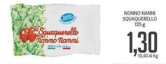 Supermercati Piccolo Nonno Nanni Squaquerello 125 g offerta