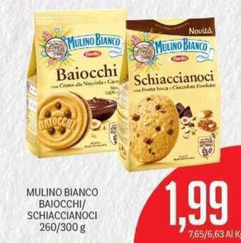 Mulino Bianco Baiocchi/Schiaccianoci 260/300 g