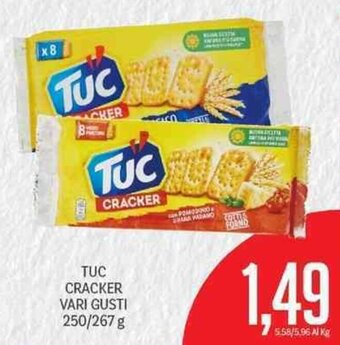 Supermercati Piccolo TUC Cracker Vari Gusti 250/267 g offerta