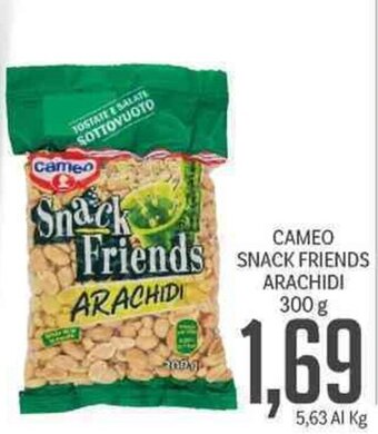 Supermercati Piccolo Cameo Snack Friends Arachidi 300 g offerta