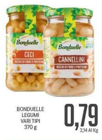 Supermercati Piccolo Bonduelle Legumi vari tipi 370 g offerta