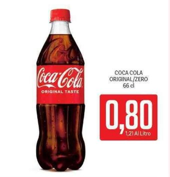 Supermercati Piccolo Coca Cola Original/Zero 66 cl offerta