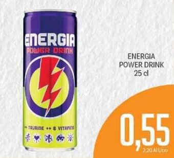 Energia Power Drink 25 cl