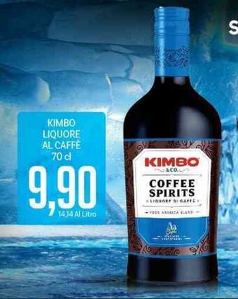 Supermercati Piccolo Kimbo Liquore Al Caffè 70 cl offerta