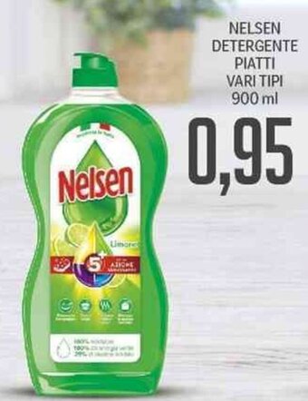 Supermercati Piccolo Nelsen Detergente Piatti vari tipi 900 ml offerta