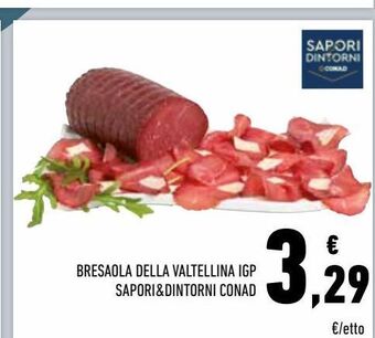 Conad Bresaola della valtellina igp sapori&dintorni conad offerta