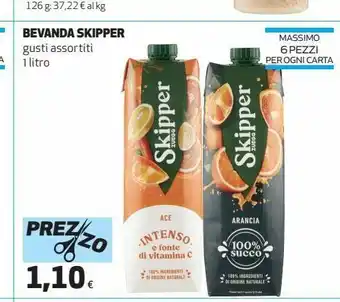 Coop Bevanda skipper offerta
